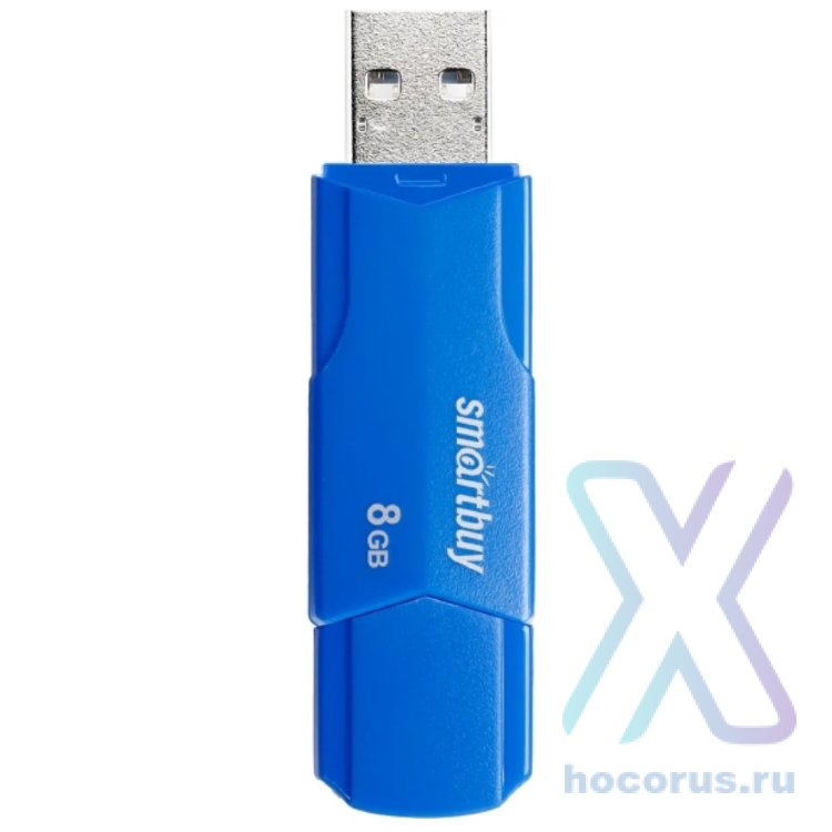 Флеш-накопитель 8 Gb SmartBuy Clue Blue оптом