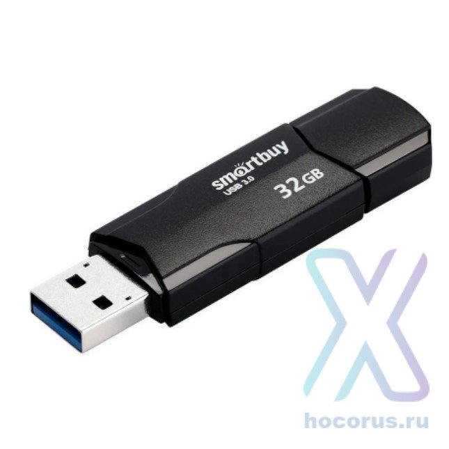 Флеш-накопитель 32 Gb SmartBuy Clue Black 3.1 оптом