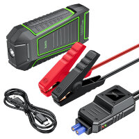 Пуско-зарядное устройство/Внешний аккумулятор  HOCO QS1 Spring car emergency start-up power bank(10000mAh) Black