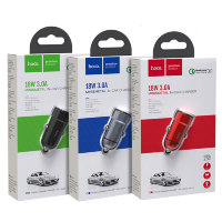 Автомобильное зарядное устройство HOCO Z32 Speed Up, USB, 2A, черный 6931474711540 (МСК)