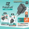 (МСК) CЗУ + кабель PD FaizFull FC174 USB-A 25W, USB-C 25W Turbo Charge (Силиконовый кабель) R54054 оптом