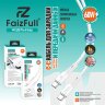 (МСК) Кабель FaizFull FR86 Type-C/Type-C (1м 60W) огнеупорный ,мягкий силикон R53672 оптом