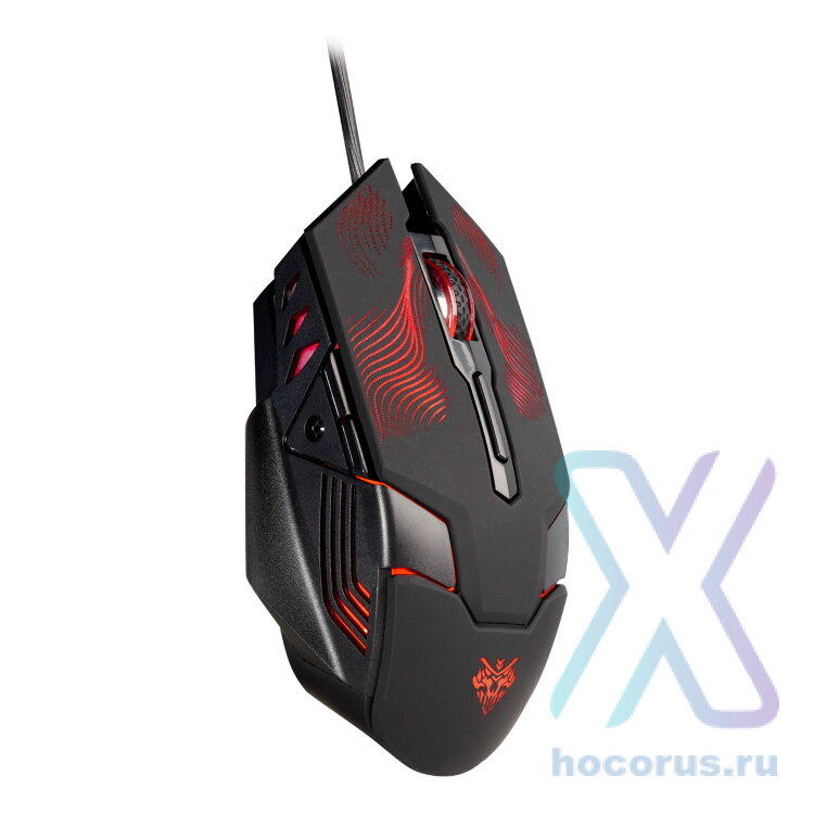 Мышь игровая проводная Smartbuy SBM-743  RUSH черная оптом