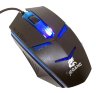 Мышь компьютерная проводная JEQANG JM-066 черная  оптом