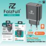 (МСК) СЗУ FaizFull FC166 20W Turbo charge в коробке R54044 оптом