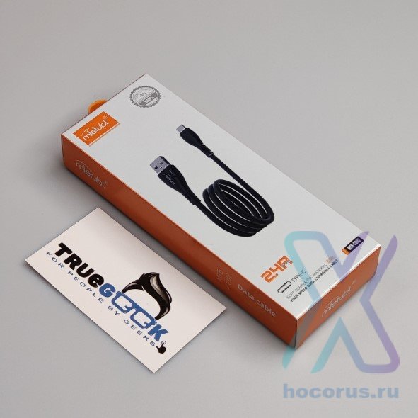 Кабель USB - Type-C Mietubl MTB-CC02 2.4A Black оптом