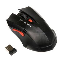 Мышь беспроводная  Nakatomi MRON-04U Black