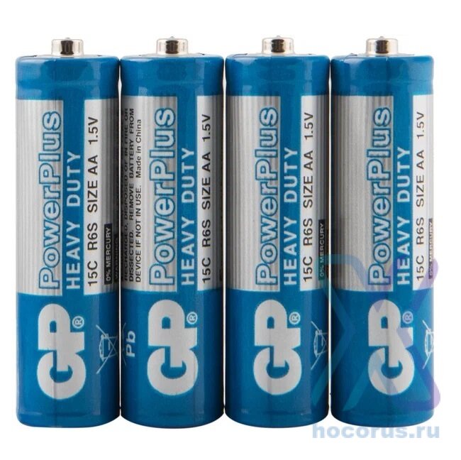 Элемент питания GP R6 PowerPlus sh4 box40 оптом