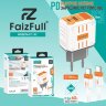 (МСК) CЗУ + кабель C-C FaizFull FC182 USB-С 20W+QC3.0, Быстрая зарядка (Нейлоновый кабель) R54155 оптом