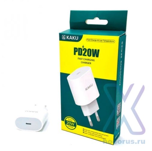 Зарядное устройство KAKUSIGA KSC-541 20W PD White оптом
