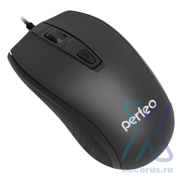 Мышь проводная  Perfeo PF-383-OP-B Profil Black оптом