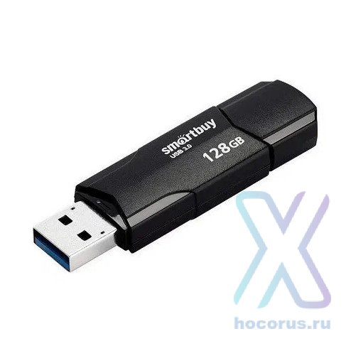 Флеш-накопитель 128 Gb Smartbuy CLUE Black 3.0 оптом