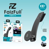 (МСК) Авто держатель FaizFull  F68 усиленый магнит на гибкой ножке R53505