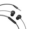 Проводные наушники HOCO M44 Magic, Jack 3.5mm, 1.2 м, черный, контроллер с микрофоном 6957531085416 (МСК) оптом