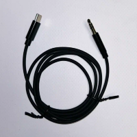 Переходник Type-C to 3.5 AUX Audio Adapter Cable PE Black (в упаковке) БЕЗ ЛОГО