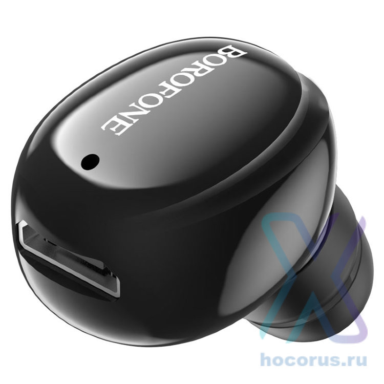 Bluetooth - гарнитура Borofone BC34 mono hand free Black (мятая упаковка) оптом