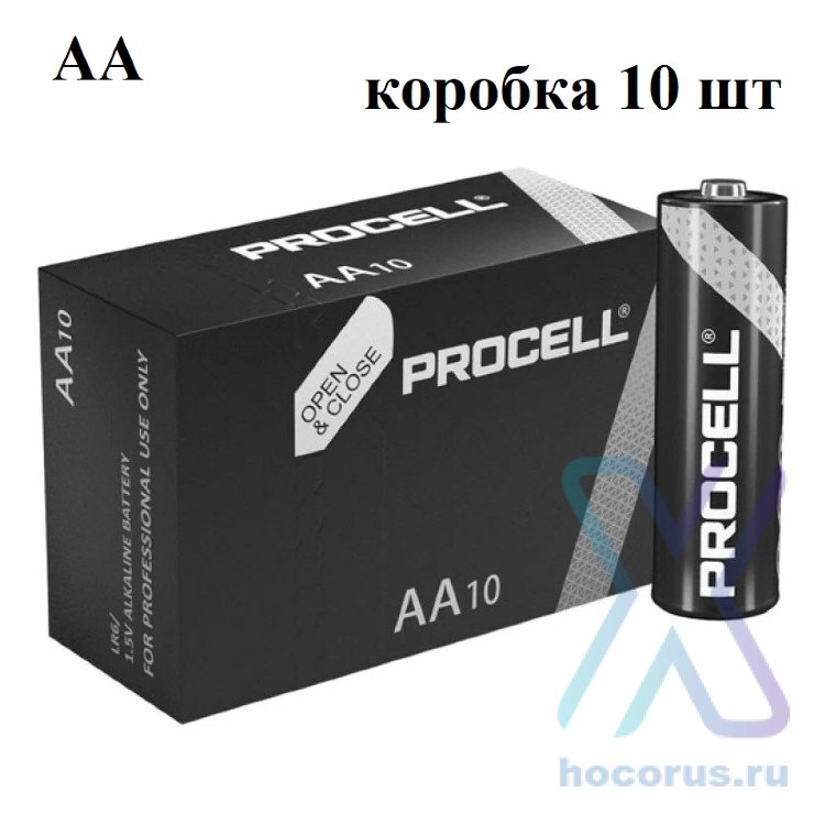 Элемент питания Duracell Procell LR06 Box/10 оптом