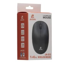Мышь компьютерная беспроводная JEQANG JW-210 2.4 GHz черная 