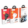 Автомобильное зарядное устройство HOCO Z36 Leader, 2*USB + Кабель USB-Micro, 2.4A, черный 6931474727756 (МСК) оптом