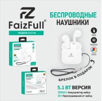 (МСК) Беспроводные наушники FaizFull FAIZ86 мини R53229