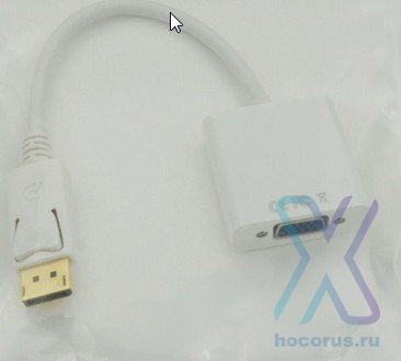 Переходник DISPLAY PORT(M) - VGA(F) оптом