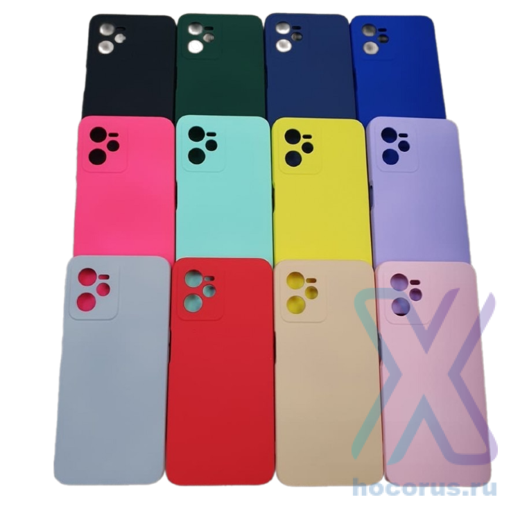 Накладка Honor X6 (2022), черный силиконовая soft touch 2mm 00-00052113 (МСК) оптом