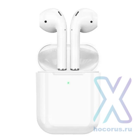 Bluetooth - гарнитура HOCO EW02 AirPodes White (мятая упаковка) оптом