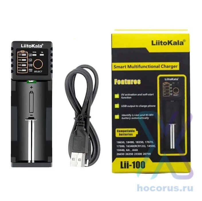 Зарядное устройство LiitoKala Lii-100 оптом