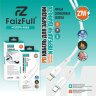 (МСК) Кабель FaizFull FR88 lightning/type-c (1м 27W) огнеупорный ,мягкий силикон R53674 оптом