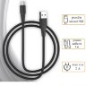 Кабель USB HOCO X32 Excellent, USB - MicroUSB, 2А, 1 м, черный, Быстрая зарядка 6931474700933 (МСК) оптом