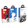 Автомобильное зарядное устройство HOCO Z36 Leader, 2*USB, 2.4A, белый 6931474727725 (МСК) оптом