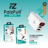 (МСК) СЗУ FaizFull FC84 2хUSB-A 2.4A c экраном  в коробке R53282 оптом