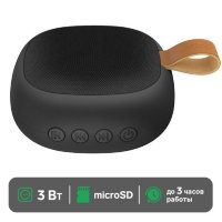Портативная колонка  HOCO BS31 Bluetooth USB microSD Black
