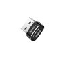 Переходник HOCO UA6, USB - Type-C, черный 6957531064138 (МСК) оптом