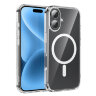 Чехол HOCO TPU Magnetic series airbag anti-fall для iPhone 16 6.1", прозрачный 6942007635776 (МСК) оптом