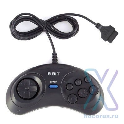 8bit Controller (форма Sega) 15р широкий разъем оптом