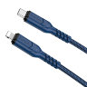 Кабель USB-C HOCO X59 Victory, Type-C - Lightning, 20W, 1 м, синий 6931474794017 (МСК) оптом