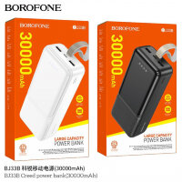 Внешний АКБ BOROFONE BJ33B 30000mAh черный 6941991102349 (МСК)