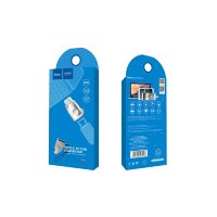 Переходник HOCO UA9, Type-C - USB, жемчужный никель, OTG 6957531070276 (МСК)