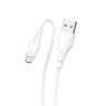 Кабель USB BOROFONE BX18 Optimal, USB - MicroUSB, 1.6А, 2 м, белый 6931474700469 (МСК) оптом