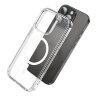 Чехол HOCO TPU Magnetic series airbag anti-fall для iPhone 16 Pro 6.3", прозрачный 6942007635790 (МСК) оптом