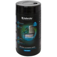 Салфетки Defender CLN 30320 влажные для ЖК экранов,туба 100 шт.