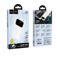 Аккумулятор внешний HOCO J144 15000mAh белый 00-00007394 (МСК)