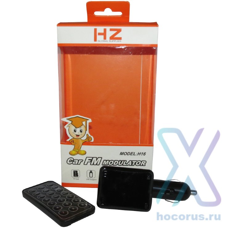 Автомобильный FM-трансмиттер HZ-H16  оптом