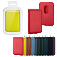(ИСА.МСК) Чехол Leather Wallet (MagSafe) IS009012