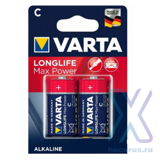 Элемент питания Varta LR14 BL/2 Longlife Max Power оптом