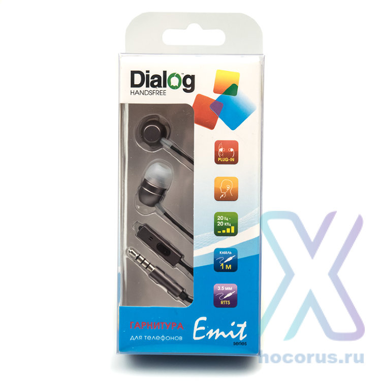 Гарнитура Dialog ES-F57 для мобильных устройств Grey оптом