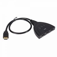 Видео переходник OT-AVW26 HDMI (M) - 3xHDMI (F)