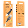 Кабель USB BOROFONE BX63 Charming, USB - Type-C, 3A, 1 м, черный+белый 6974443380729 (МСК) оптом