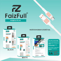 (МСК) Кабель FaizFull FR40 usb-lightning 2M R53350